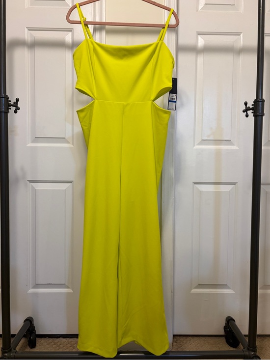 RACHEL Rachel Roy Pants - *New w/ tag* Rachel Rachel Roy Dress Jumpsuit. Size: XL. Color: Green Glow